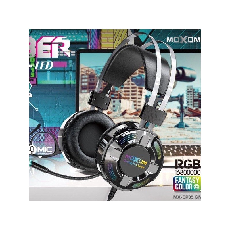 Audifono Gamer Moxom MX EP35 GM