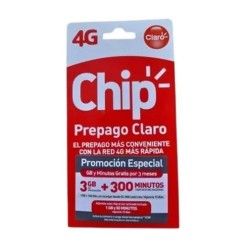 Chip Claro 3 unidades