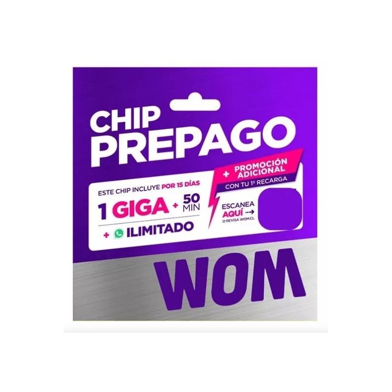 Chip WOM 3 unidades