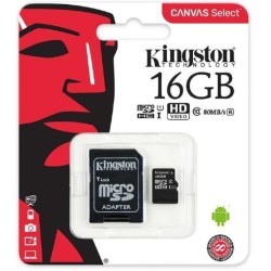 Memoria Micro SD  16GB  Kingston